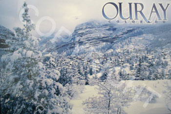 Ouray, winter